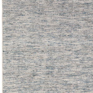 Homeroots 10' X 14' Blue Wool Hand Loomed Handmade Area Rug  Wool 493191