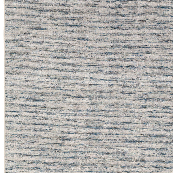 Homeroots 12' X 15' Blue Wool Hand Loomed Handmade Area Rug  Wool 493195