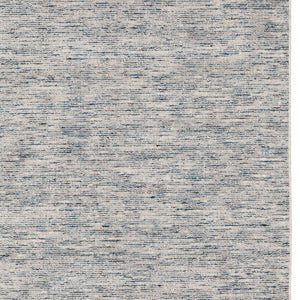 Homeroots 12' Round Blue Round Wool Hand Loomed Handmade Area Rug  Wool 493197