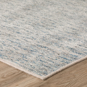 Homeroots 5' X 8' Blue Wool Hand Loomed Handmade Area Rug  Wool 493209
