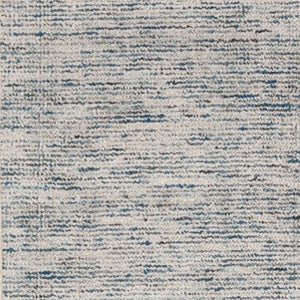 Homeroots 6' X 9' Blue Wool Hand Loomed Handmade Area Rug  Wool 493211