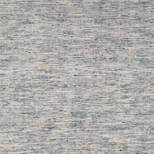 Homeroots 6' X 9' Blue Wool Hand Loomed Handmade Area Rug  Wool 493211