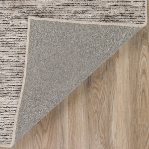 Homeroots 10' Black Round Wool Hand Loomed Handmade Area Rug  Wool 493220