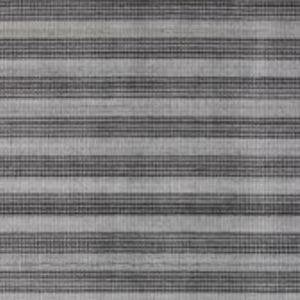 HomeRoots 5' X 10' Hand Loomed Striped Area Rug - Modern Design for Living Spaces, Bedrooms & Hallways Black, Gray 493265