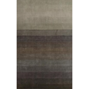 Homeroots 5' X 8' Expresso And Brown Ombre Hand Loomed Area Rug  Viscose 493274
