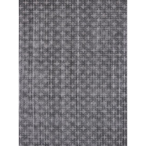 Homeroots 8' X 10' Black And Charcoal Medallion Hand Loomed Area Rug  Viscose 493279