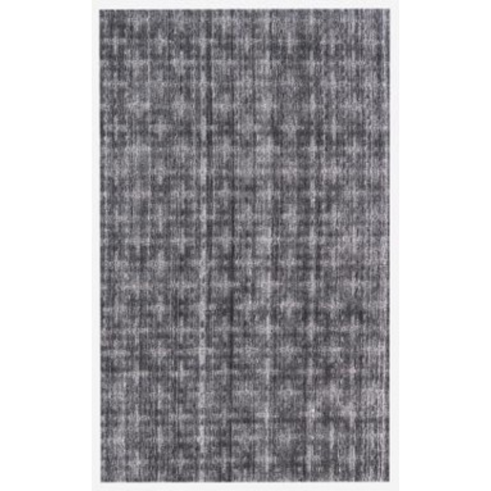 Homeroots 8' X 10' Black And Charcoal Medallion Hand Loomed Area Rug  Viscose 493279