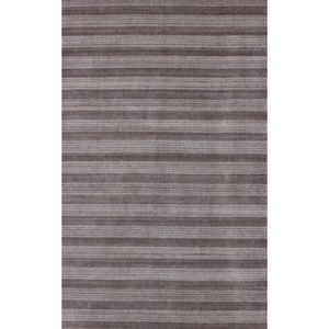 Homeroots 8' X 10' Rust And White Hand Loomed Area Rug  Viscose 493284