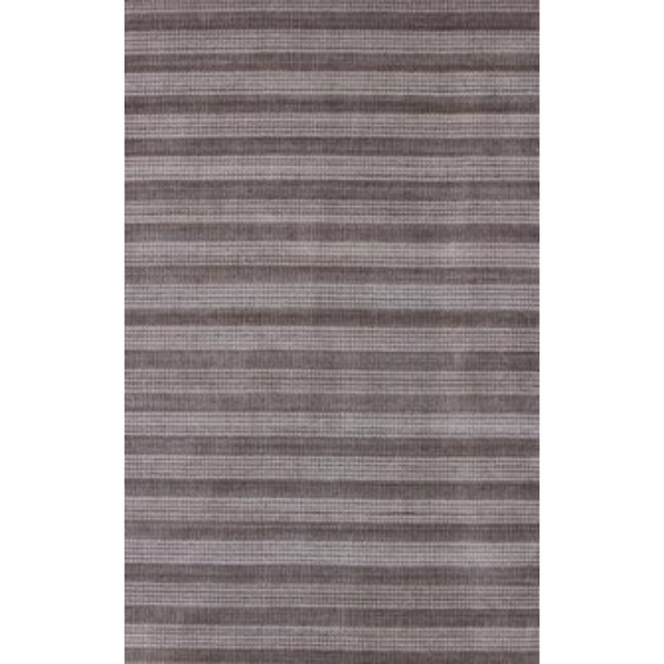 Homeroots 8' X 10' Rust And White Hand Loomed Area Rug  Viscose 493284