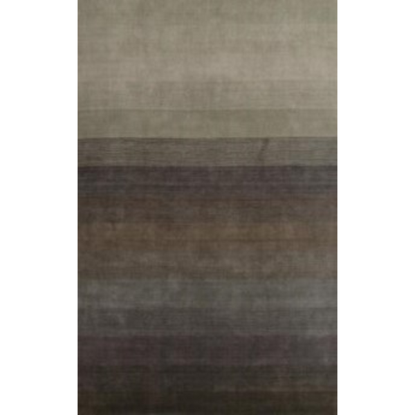 Homeroots 8' X 10' Expresso And Brown Hand Loomed Area Rug  Viscose 493291