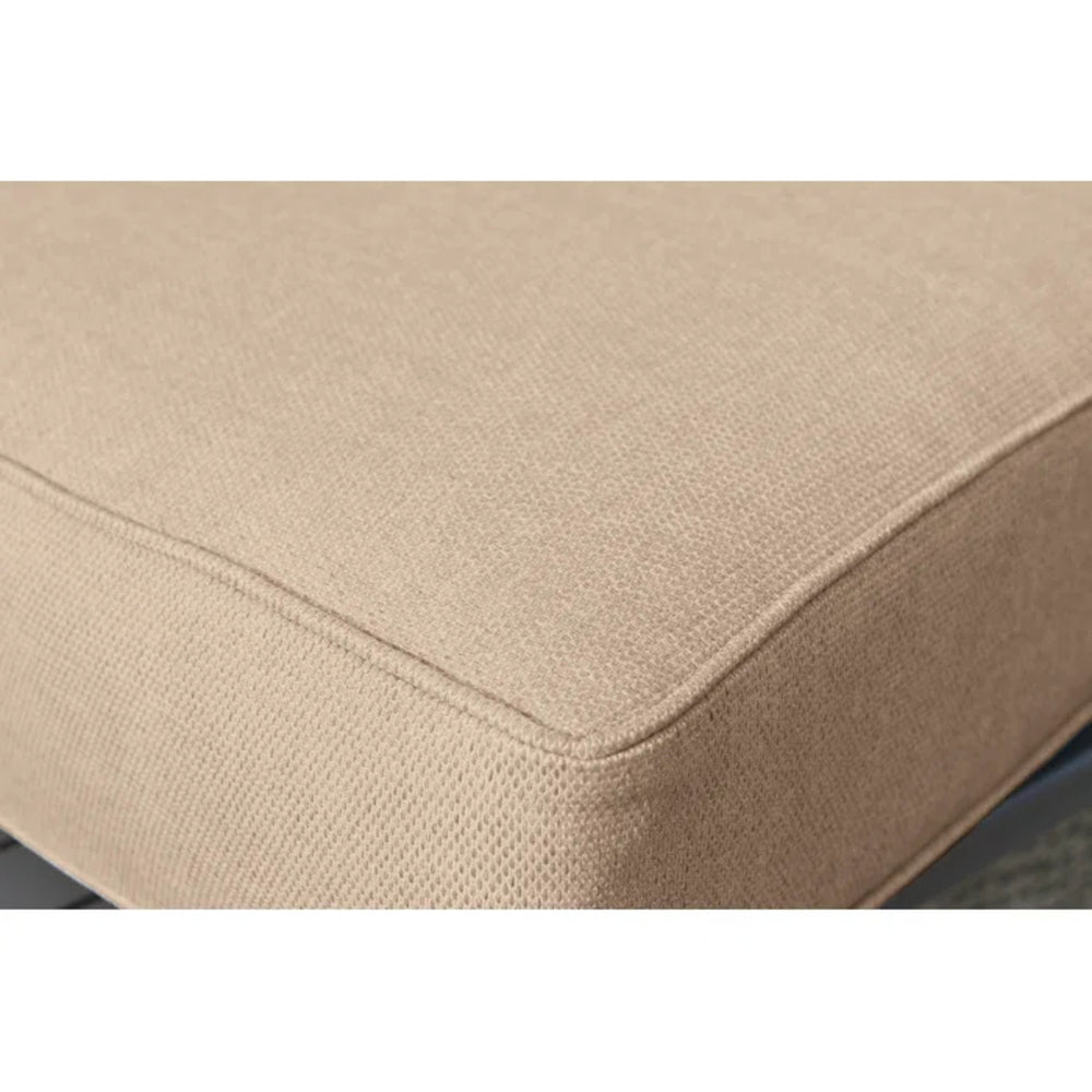 English Elm Minnesota Wicker Club Chair Gray-Beige — Weatherproof HDPE Wicker, Foam Cushions, UV & Stain Resistant B120P351927