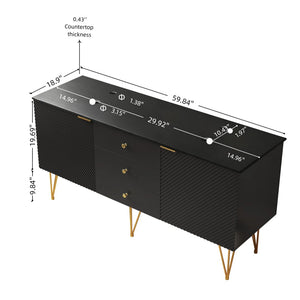 English Elm Dina Wall Mounted Plywood Vanity Sintered Stone Top Soft Close Drawers Dark Walnut W2615P303714