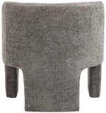 Sawyer Grey Chenille Fabric Accent Chair 493Grey Meridian Furniture