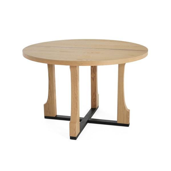 English Elm Christopher Knight Home® - 48" Round Dining Table In Natural Ash - Compact Farmhouse Design For Cozy Spaces & Easy Assembly N771P240936A