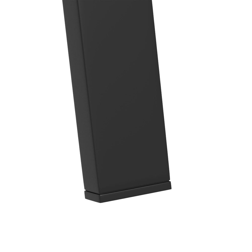 English Elm Outsunny 360° Swivel Outdoor Bar Stools - Set Of 2 Navy Blue Steel Frame Chairs For Patio Comfort W2225P174464-GIGA