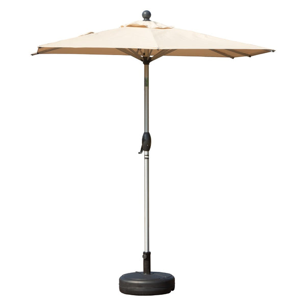 English Elm Rectangle Patio Umbrella With Crank & Tilt, Uv-Resistant Canopy For Ultimate Outdoor Comfort W1859P320939-GIGA