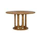 Estela Dining Table Brown 490777 Base-WILDWOOD Wildwood