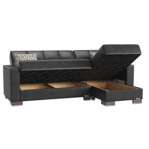 English Elm Primenest Nimbusflow Convertible Chaise Lounge With Storage – Stylish, Modern & Versatile Comfort B030P303536-GIGA
