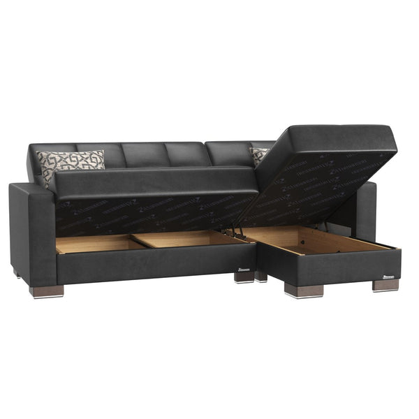 English Elm Primenest Nimbusflow Convertible Chaise Lounge With Storage – Stylish, Modern & Versatile Comfort B030P303536-GIGA