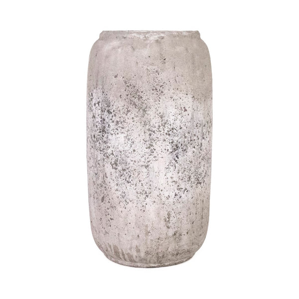 Distressed Grey Vase (4974S A344) Zentique