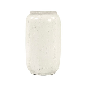 Distressed White Vase (4974XS A25A) Zentique