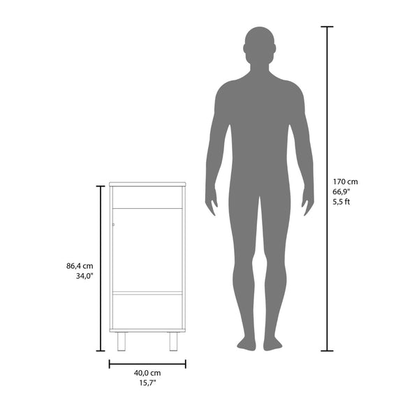 English Elm White Bathroom Vanity With Integrated Sink - Sleek, Space-Saving Design For Modern Small Bathrooms B062P303924-GIGA