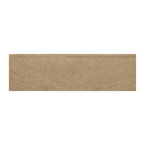 English Elm Wallace & Bay - Caramel Modern Caramel and Cocoa Sideboard in Rich Brown Wood Finish — Storage, Wine Rack, Durable Elegance B361P406179