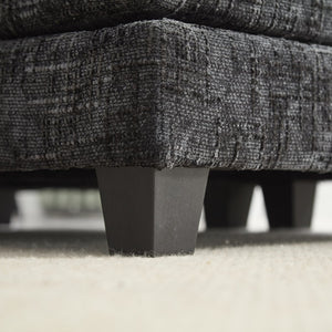 English Elm United Cozy Chenille Sofa For Two With Detachable Armrests, Foot Stools, And Handy Side Pockets W1568S00143-GIGA