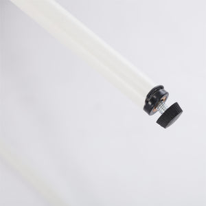 English Elm Heng dining chair with iron legs and adjustable foot pads, ergonomic curved quilted seat for comfort and style Light Green W212P191004