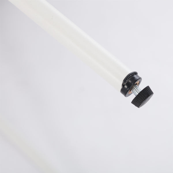 English Elm Heng dining chair with iron legs and adjustable foot pads, ergonomic curved quilted seat for comfort and style Light Green W212P191004