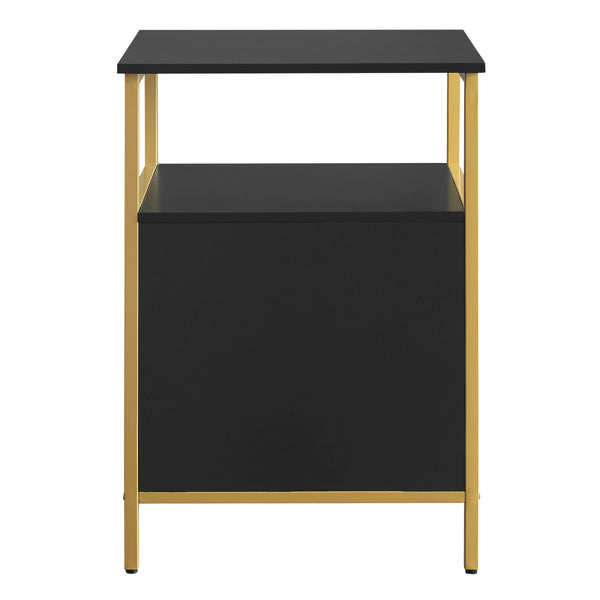 OSP Home Furnishings Modern Life Utility Table Black