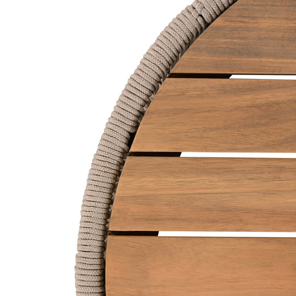 English Elm Christopher Knight Home® - Outdoor Rattan & Acacia Wood Coffee Table - Stylish Patio Furniture For Garden, Balcony & Home N770P298632B