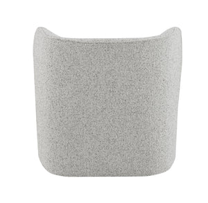 English Elm Lisa Gray Tweed Accent Chair with Pocket Coil, Solid Wood Frame, Plush Foam Cushioning, 31" Seat Width B2726P354519