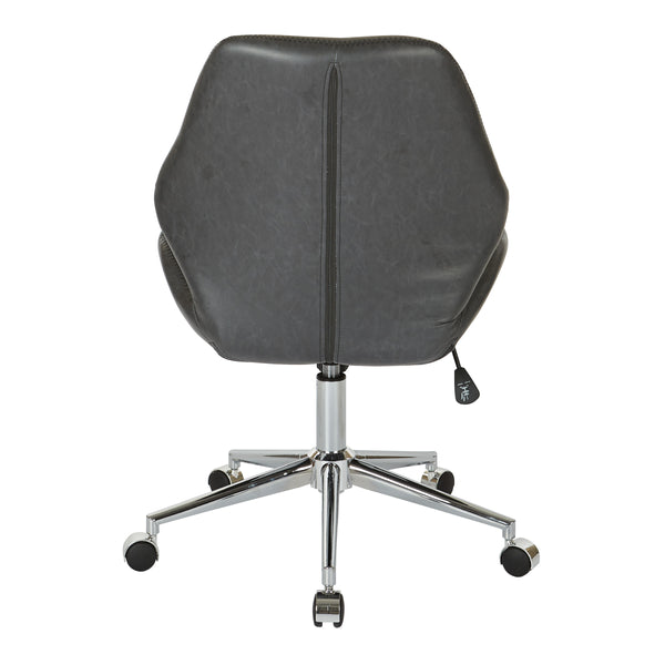 OSP Home Furnishings Chatsworth Office Chair Black