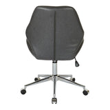 OSP Home Furnishings Chatsworth Office Chair Black