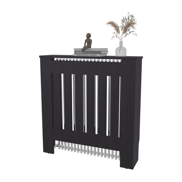 English Elm Fm Furniture Rio White Melamine Radiator Cover Slim Display Shelf for Hallway B128P334817