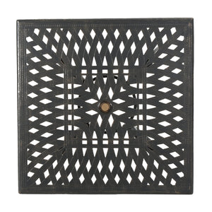 English Elm Christopher Knight Home® - AUSTIN 37" Square Table Copper Aluminum 37x37x30in Rust-Resistant Lightweight Outdoor Dining Table 60094.00SCOP