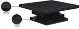 Westmount Black Coffee Table 499Black-CT Meridian Furniture