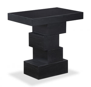 Westmount Black End Table 499Black-ET Meridian Furniture