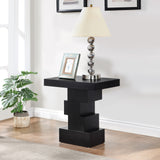 Westmount Black End Table 499Black-ET Meridian Furniture