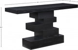 Westmount Black Console Table 499Black-S Meridian Furniture