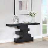 Westmount Black Console Table 499Black-S Meridian Furniture