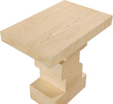 Westmount Natural End Table 499Natural-ET Meridian Furniture