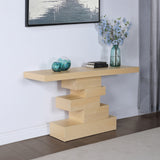 Westmount Natural Console Table 499Natural-S Meridian Furniture