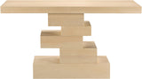 Westmount Natural Console Table 499Natural-S Meridian Furniture