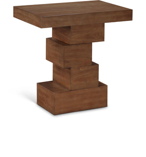 Westmount Walnut End Table 499Walnut-ET Meridian Furniture