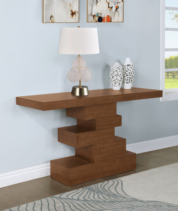Westmount Walnut Console Table 499Walnut-S Meridian Furniture