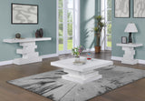 Westmount Off-White Coffee Table 499White-CT Meridian Furniture