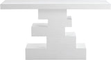 Westmount Off-White Console Table 499White-S Meridian Furniture