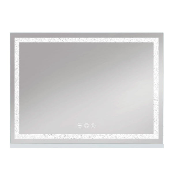 English Elm Vanity Mirror With Lights - 31.5" X 22.8" Hd Makeup Mirror, 3 Color Modes, 10X Magnification & Usb Charging W3660P373025-GIGA